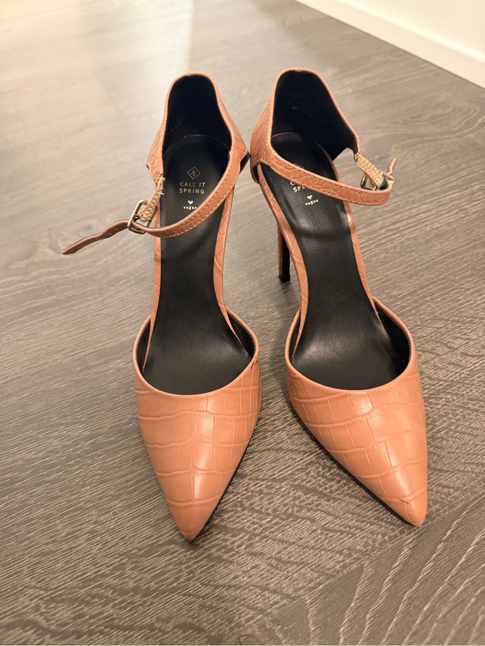 Call It Spring Blush Pink Stilettos - Worn On TV - size 8